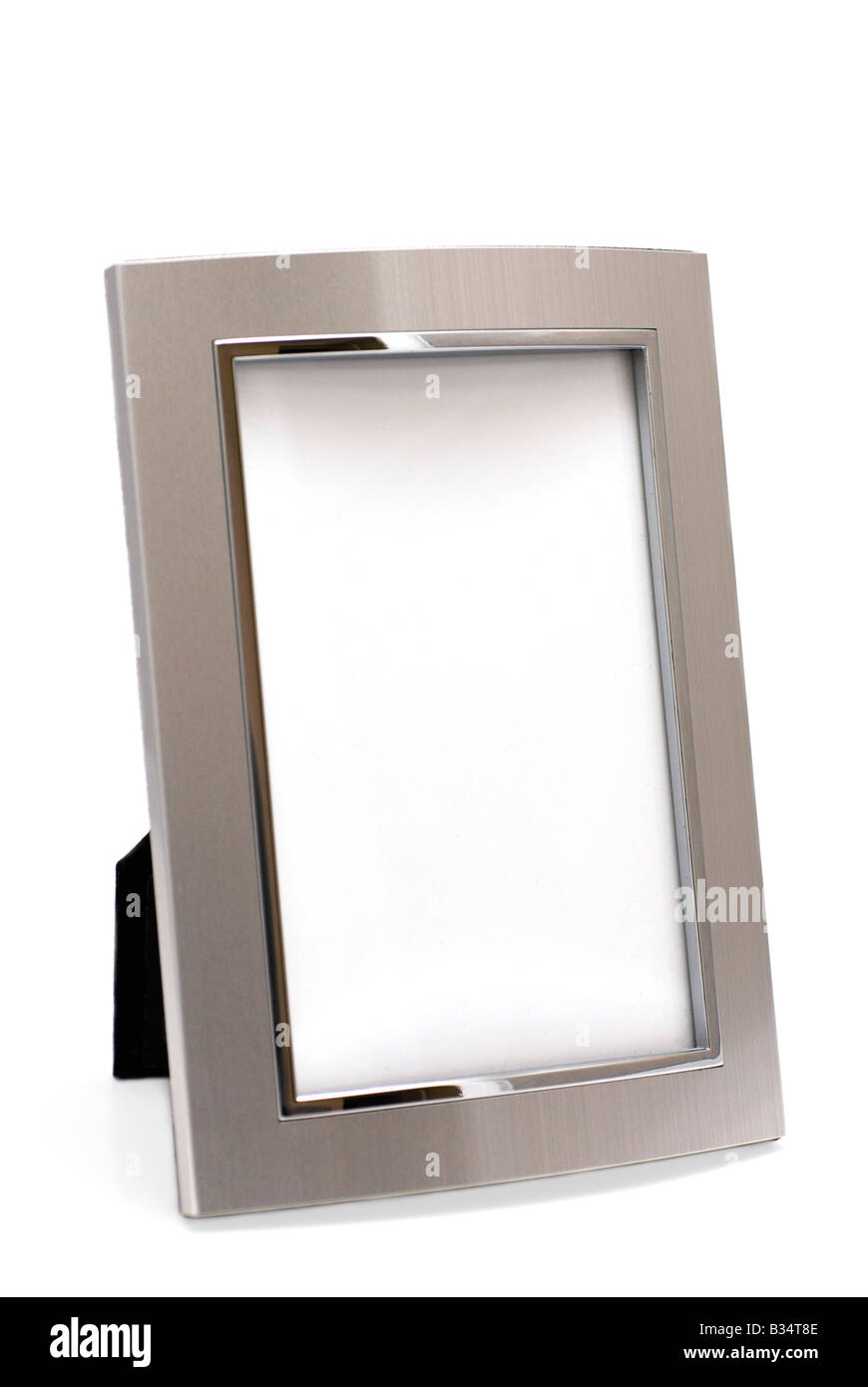 Silver Picture/Photo Frame Stock Photo