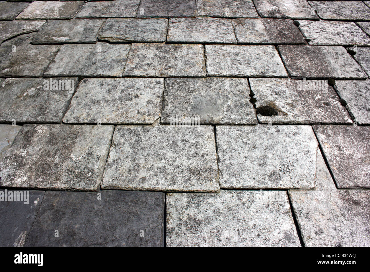Slate tile roof uk hires stock photography and images Alamy