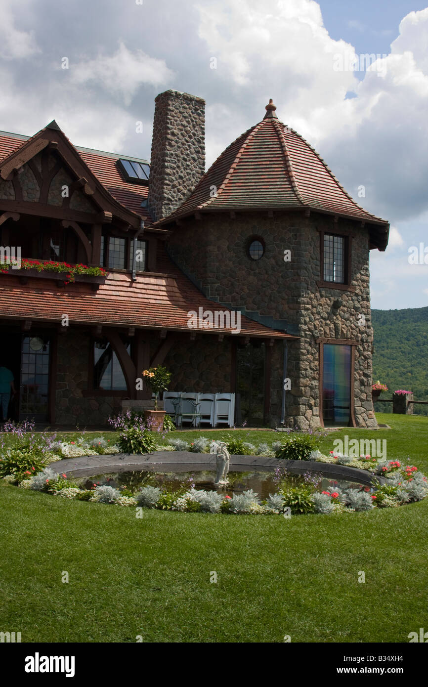 Castle in the Clouds, Moultonborough, NH Stock Photo Alamy
