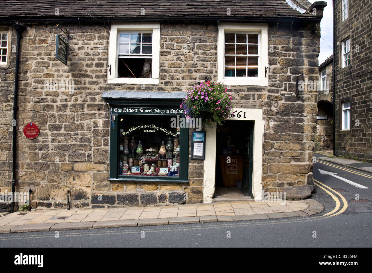 "The Oldest Sweet Shop in England" in Pateley Bridge, North Yorkshire
