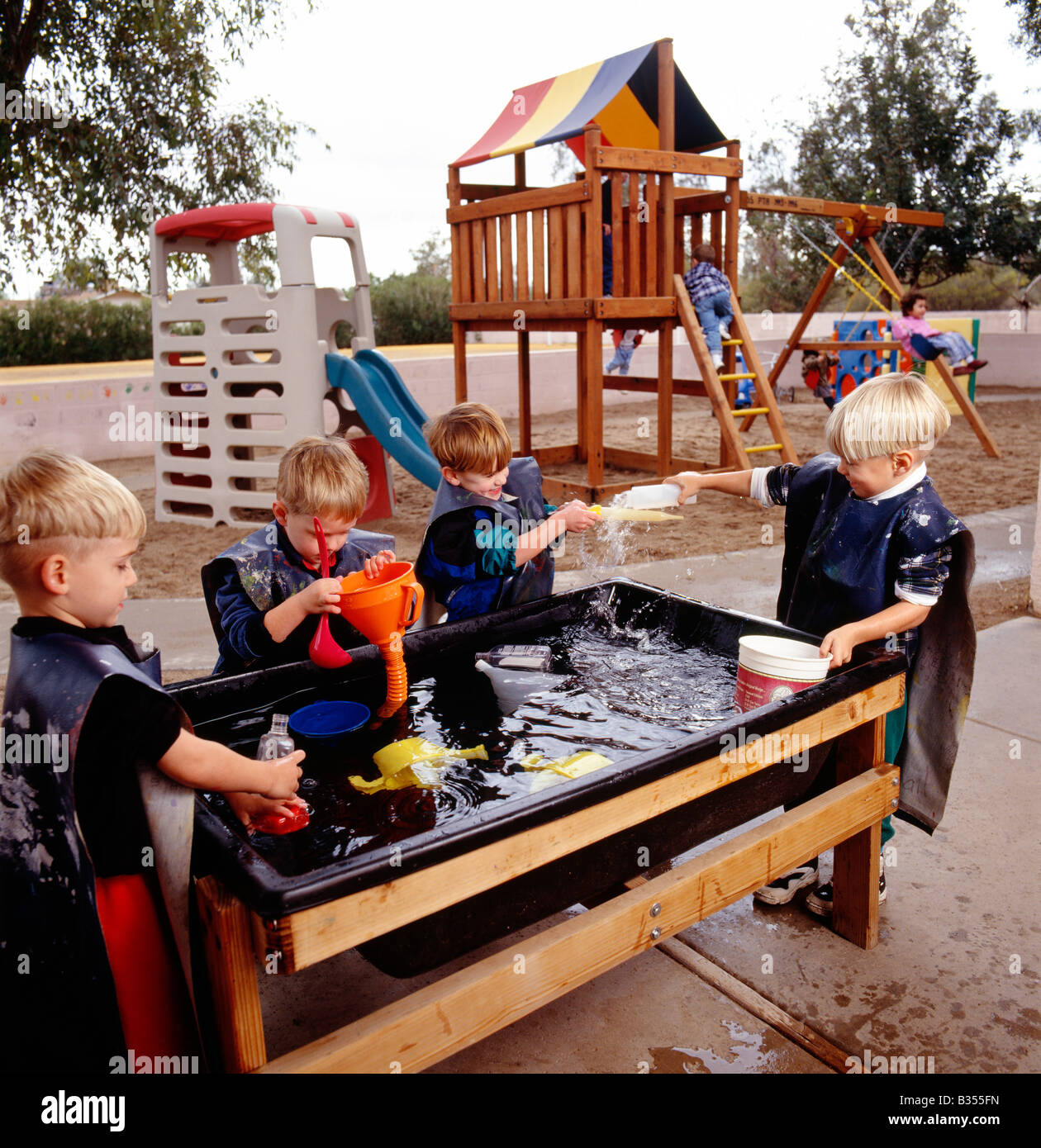 outdoor water table preschool