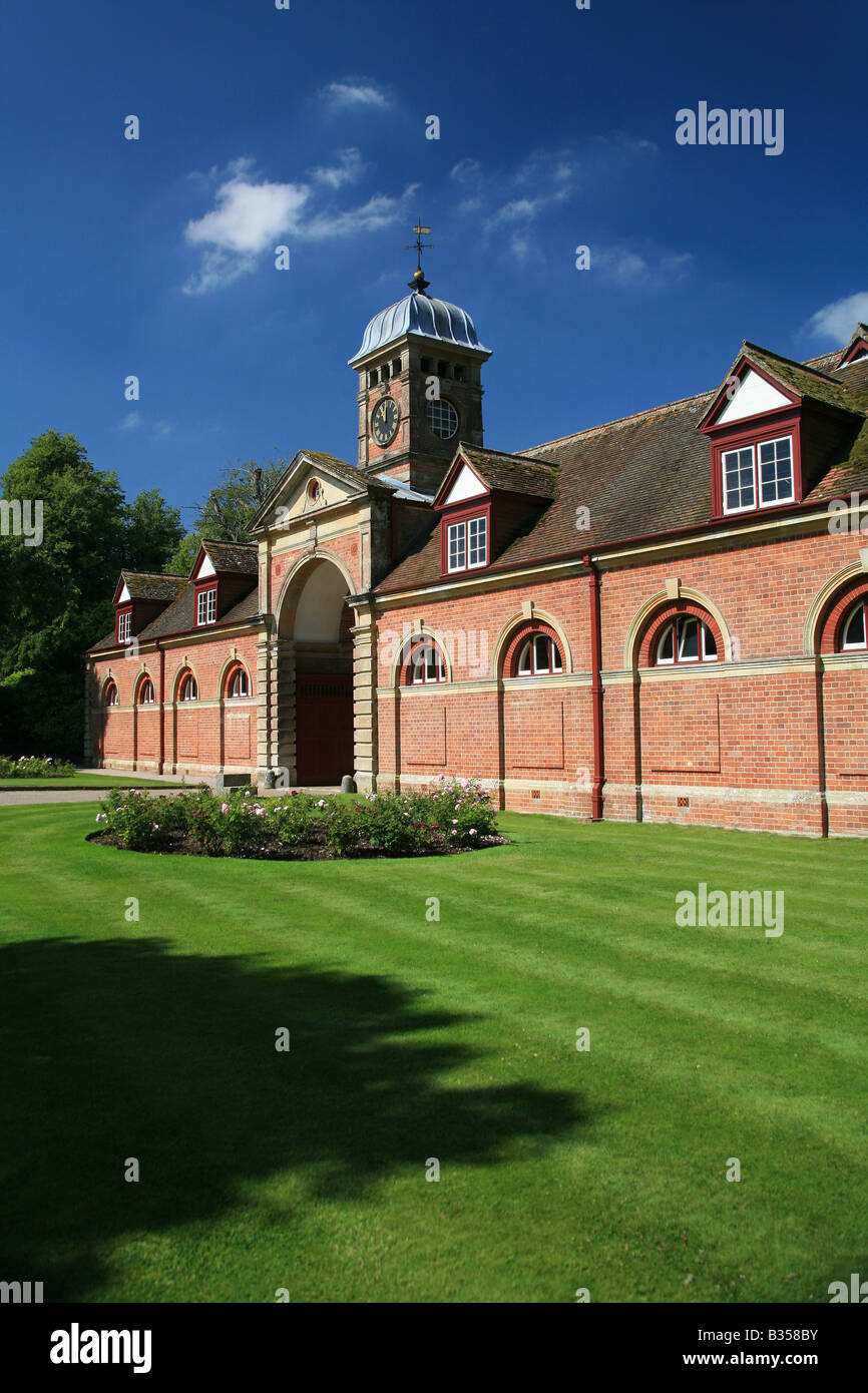 Gatehouse of the stable block at Kingston Lacey House (National Trust