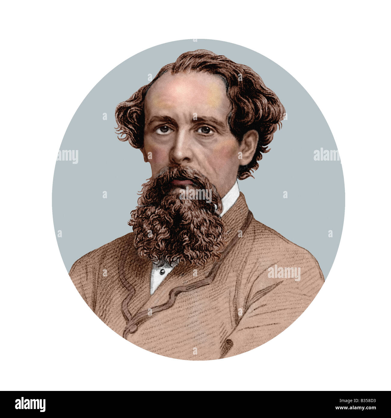 Charles Dickens 1812 1870 English Novelist Stock Photo Alamy