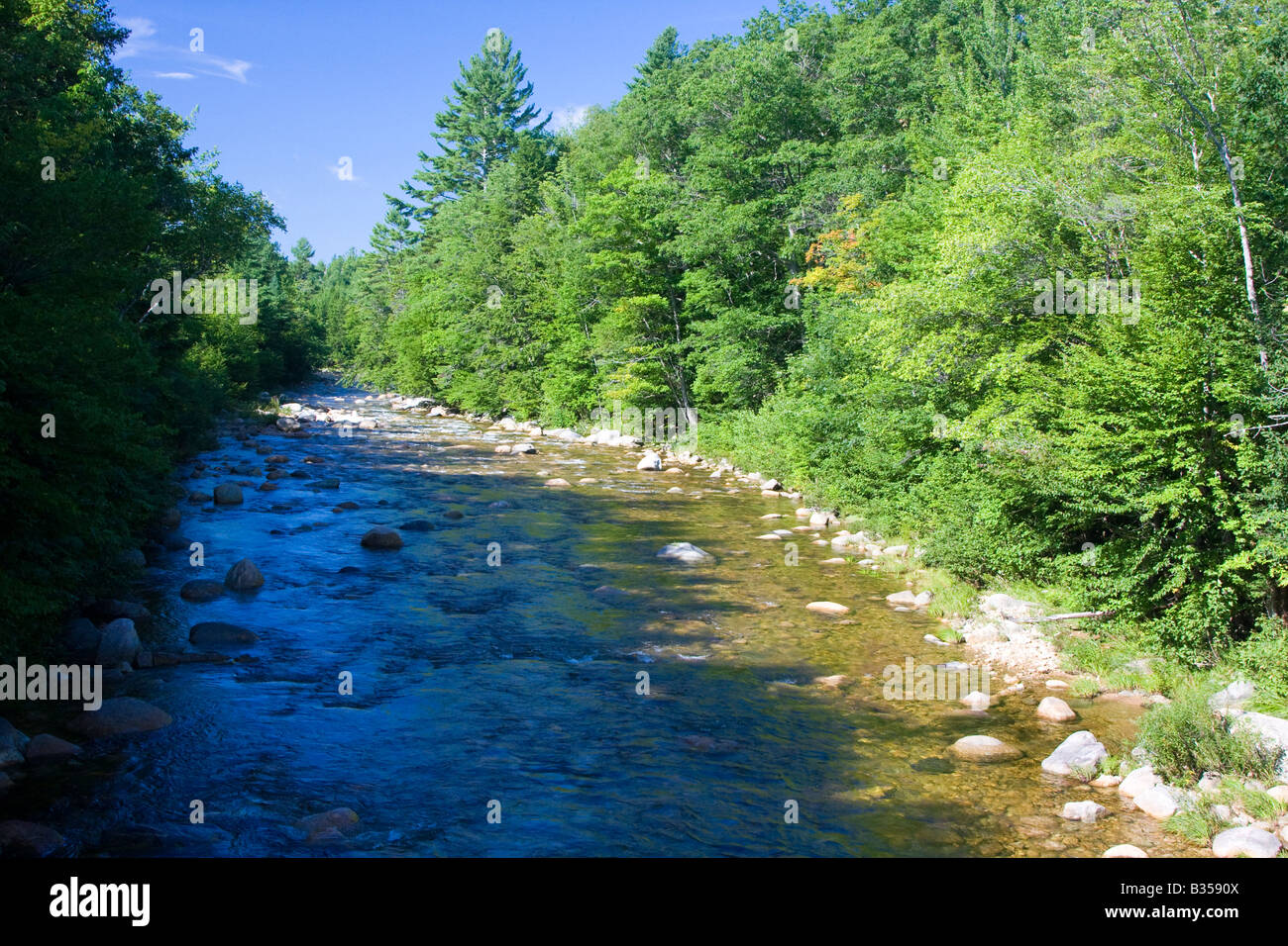 Mad River, Waterville Valley, New Hampshire Stock Photo Alamy