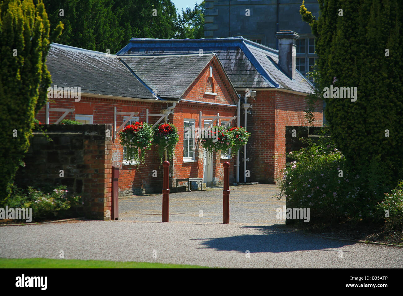 The kitchen block at Kingston Lacey House (National Trust), Wimborne