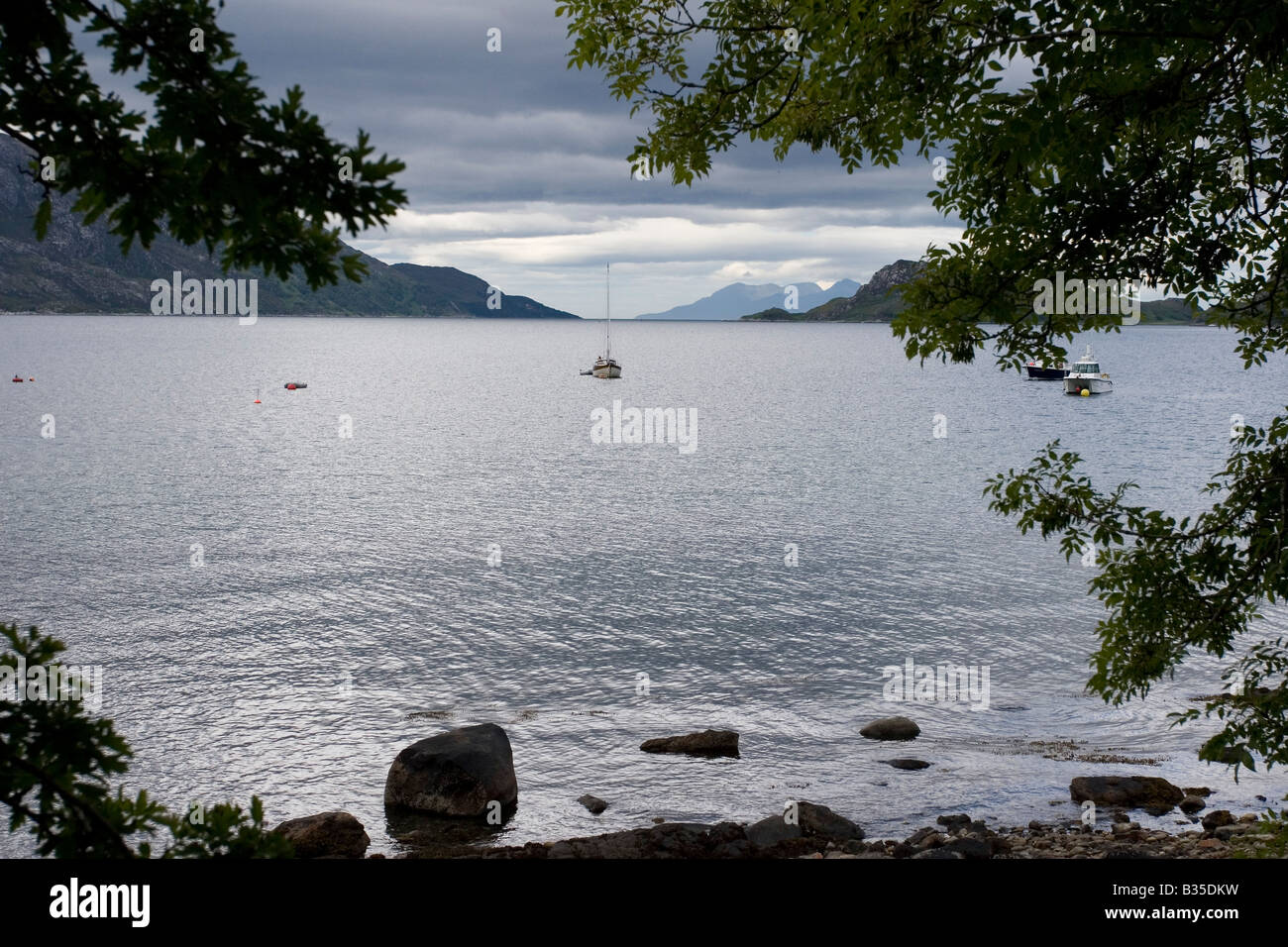 Loch Nevis Stock Photo Alamy
