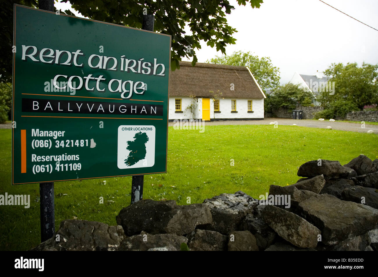 An Irish cottage available to rent for holiday, Ballyvaughan, County