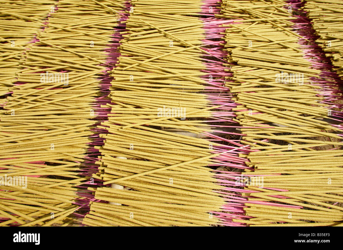 Production of incense sticks, Hanoi, Vietnam Stock Photo Alamy