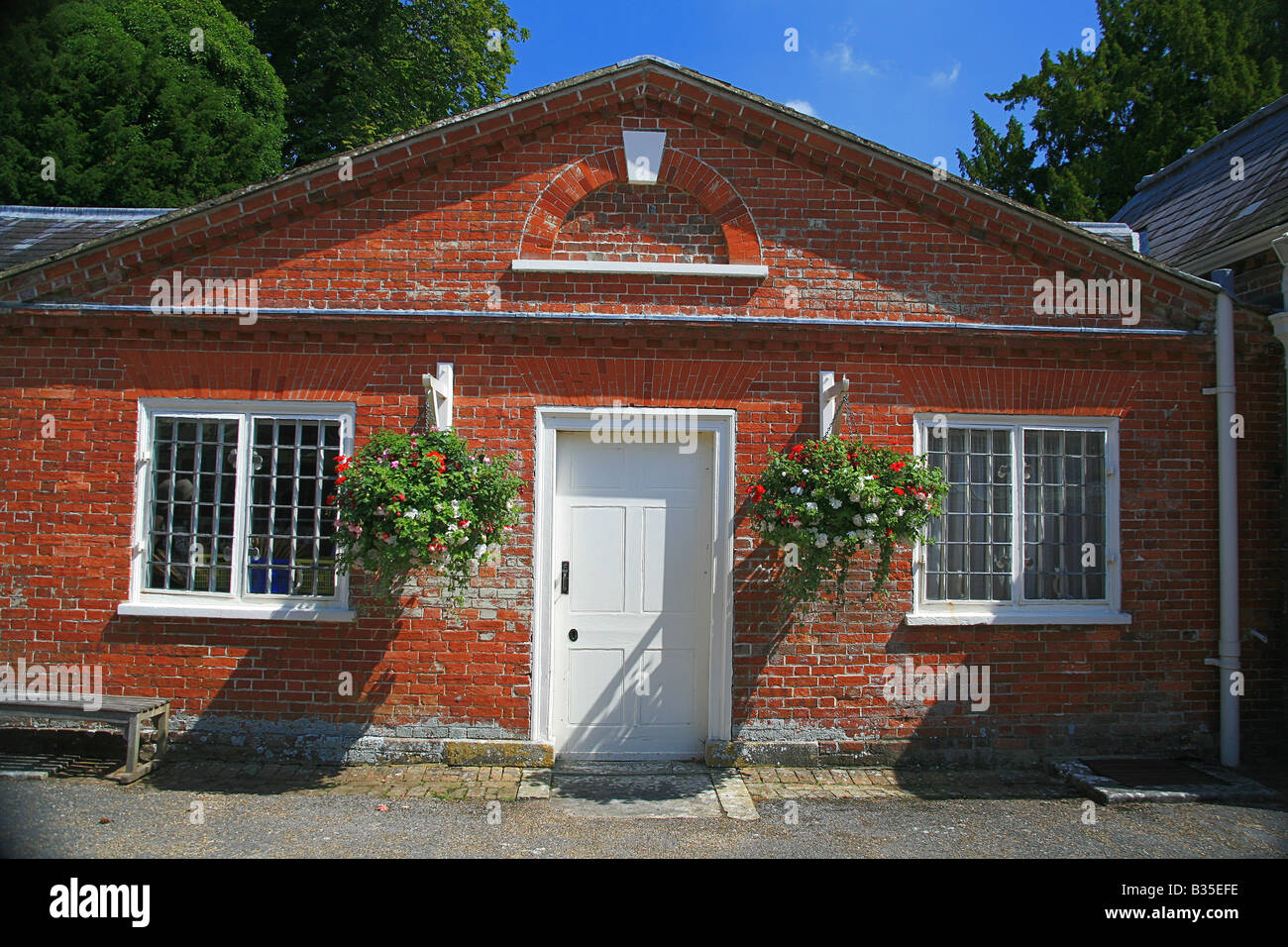 The kitchen block at Kingston Lacey House (National Trust), Wimborne
