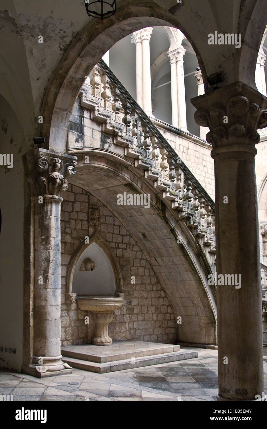 The Rector At Rector Palace The Rectors Palace Dubrovnik Croatia Stock Photo - Alamy