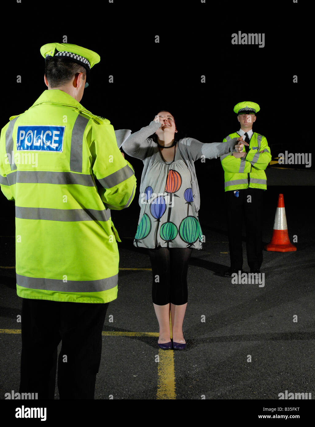 Breath Test Alcohol Police High Resolution Stock Photography and Images Alamy