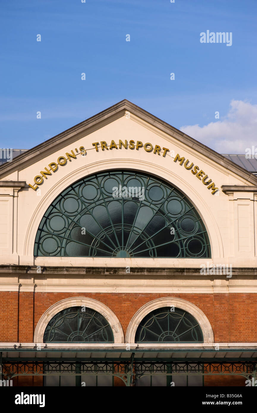 London Transport Museum London United Kingdom Stock Photo