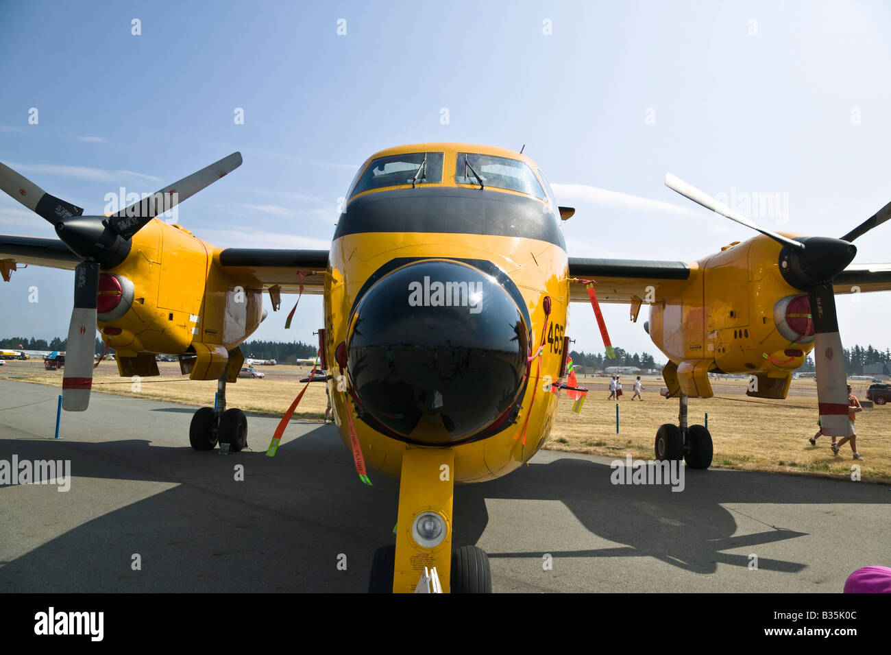 Buffalo DHC5 Search and Rescue plane 2008 Abbotsford Air Show Stock Photo