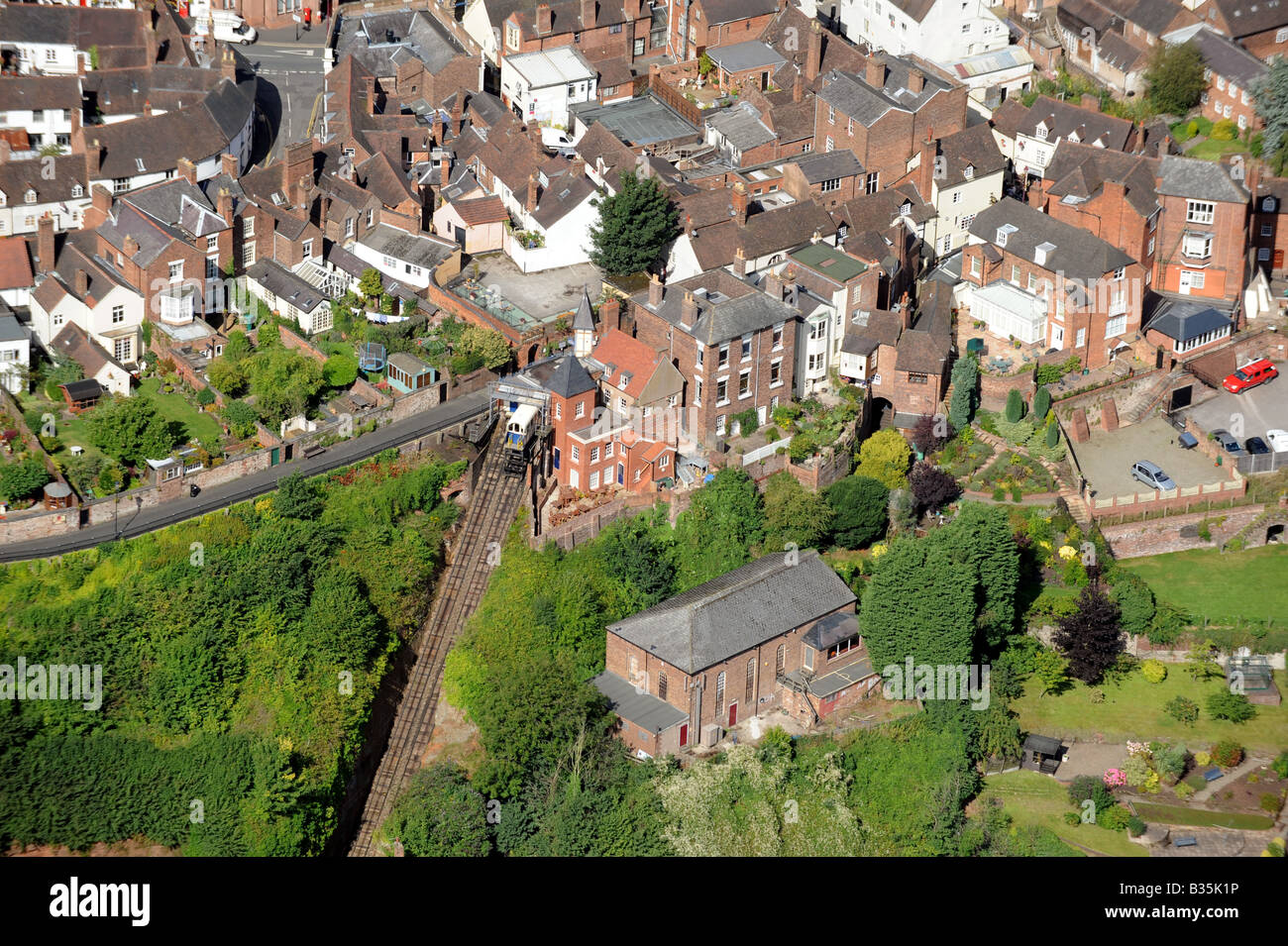 Aerial view bridgnorth shropshire england hires stock photography and images Alamy