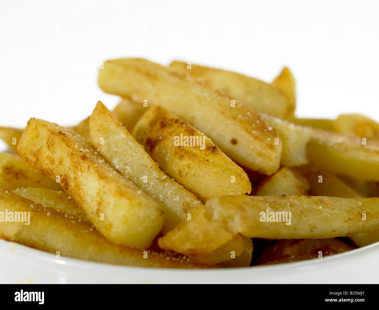 French fried Chips and Tomato Sauce Stock Photo Alamy
