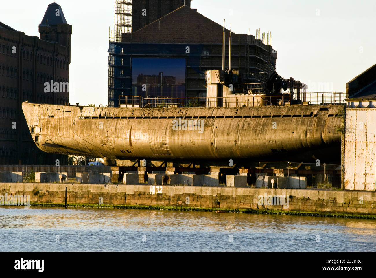 German U Boat U 534 at Birkenhead, Wirral Stock Photo 19182784 Alamy
