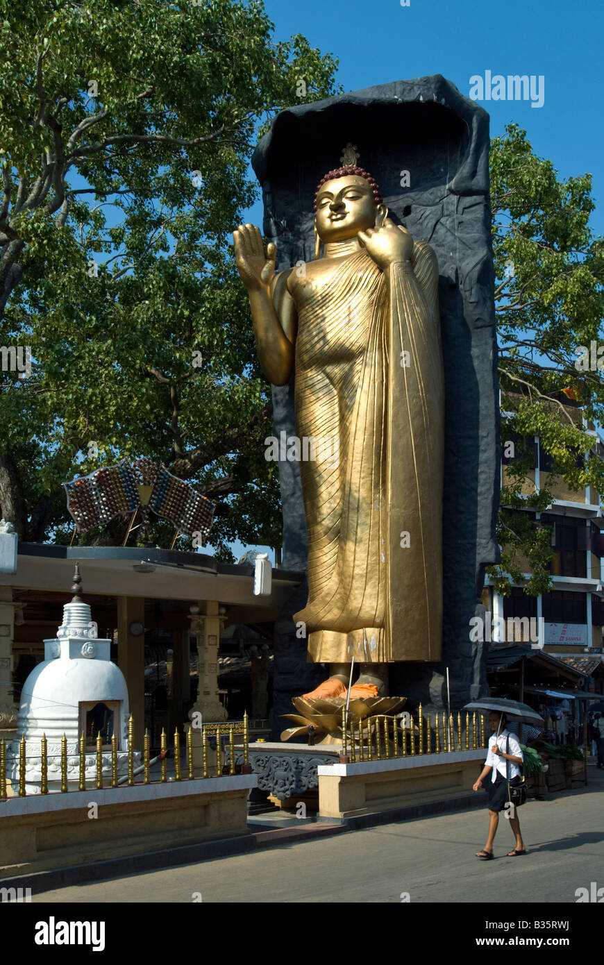 Buddha statue in centre of Galle, Sri Lanka Stock Photo Alamy