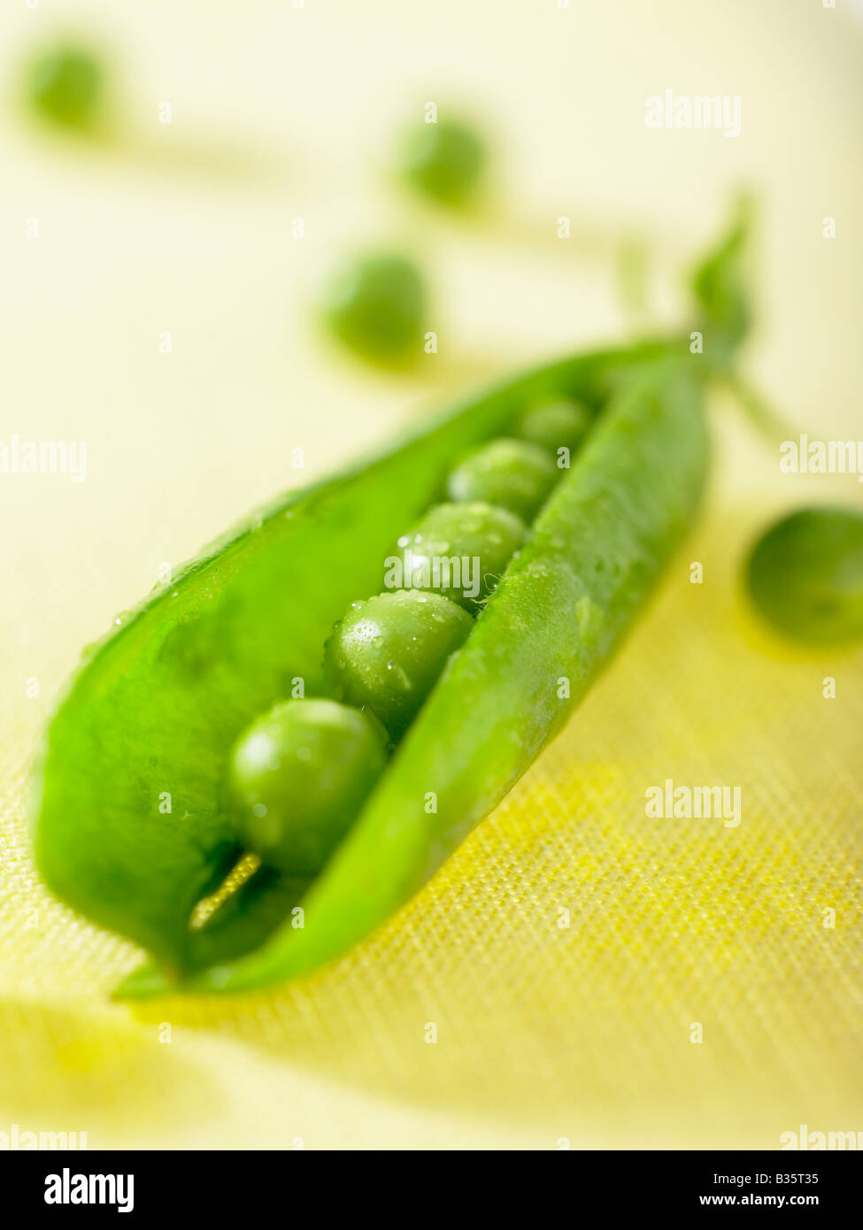 Peas in a pod Stock Photo Alamy