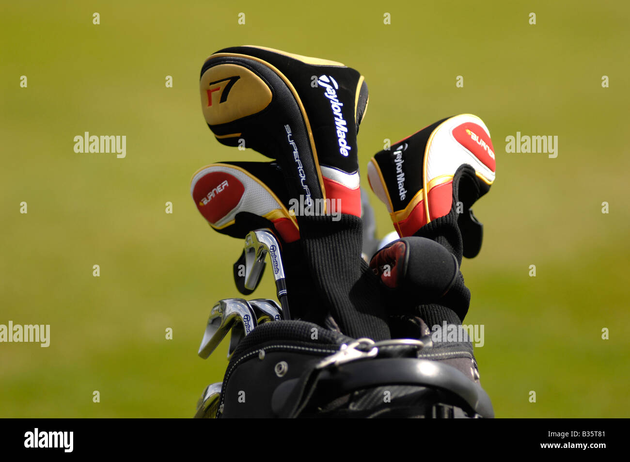 Golf Clubs Stock Photo