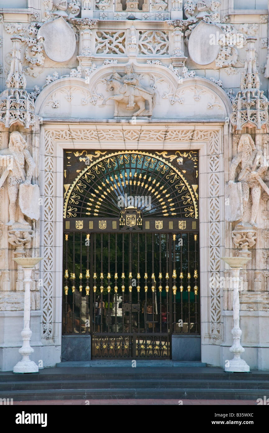 Hurst Castle, San Simeon, California, USA Stock Photo