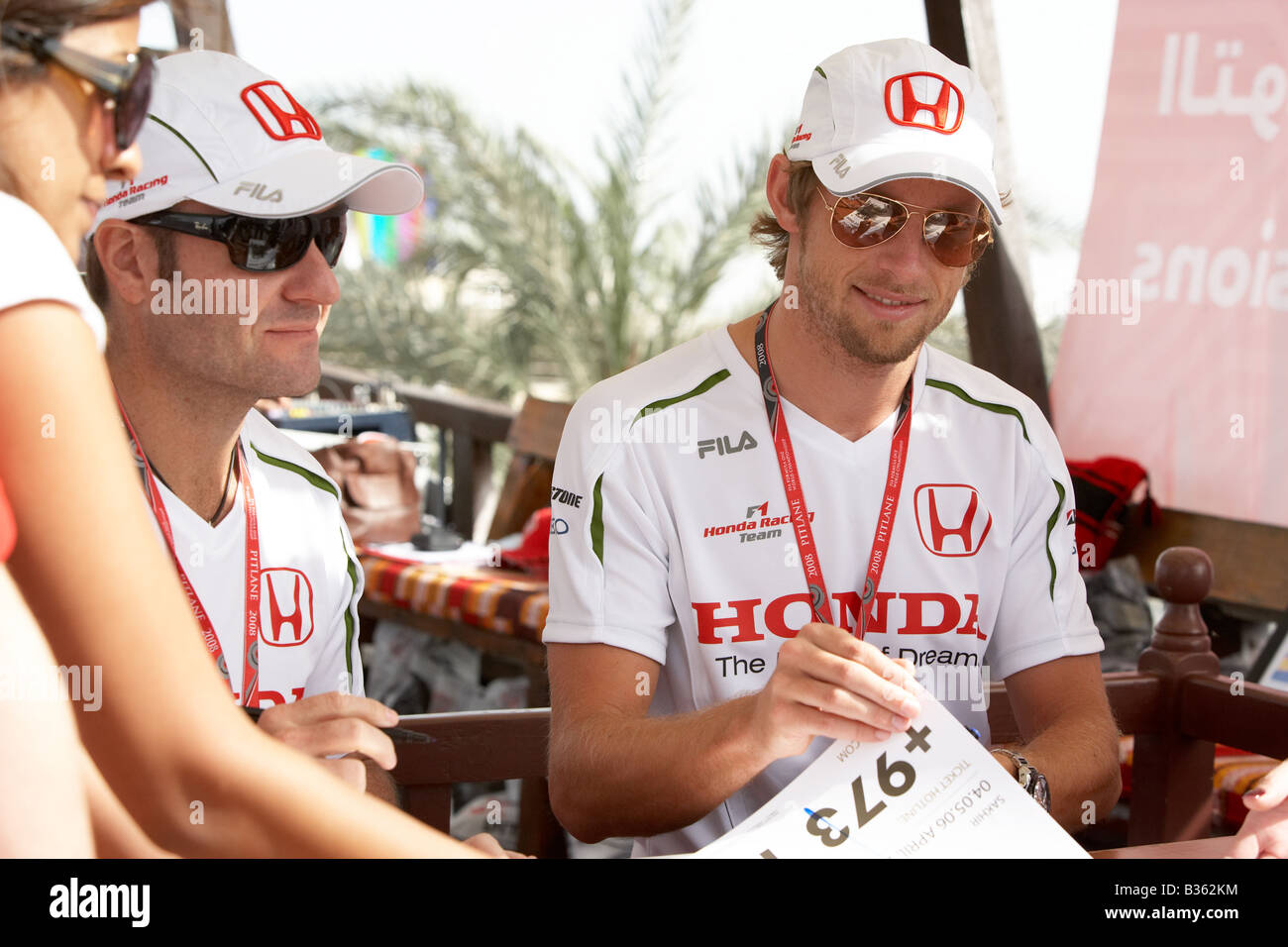 Button rubens barrichello honda sign hi-res stock photography and images -  Alamy