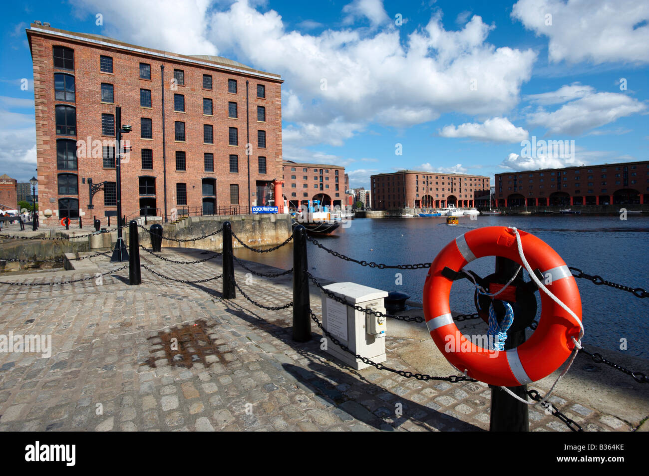 The Albert Dock Liverpool UK Stock Photo