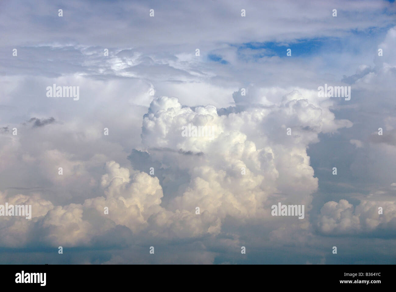 Cloud formation Cumulus nimbus Stock Photo