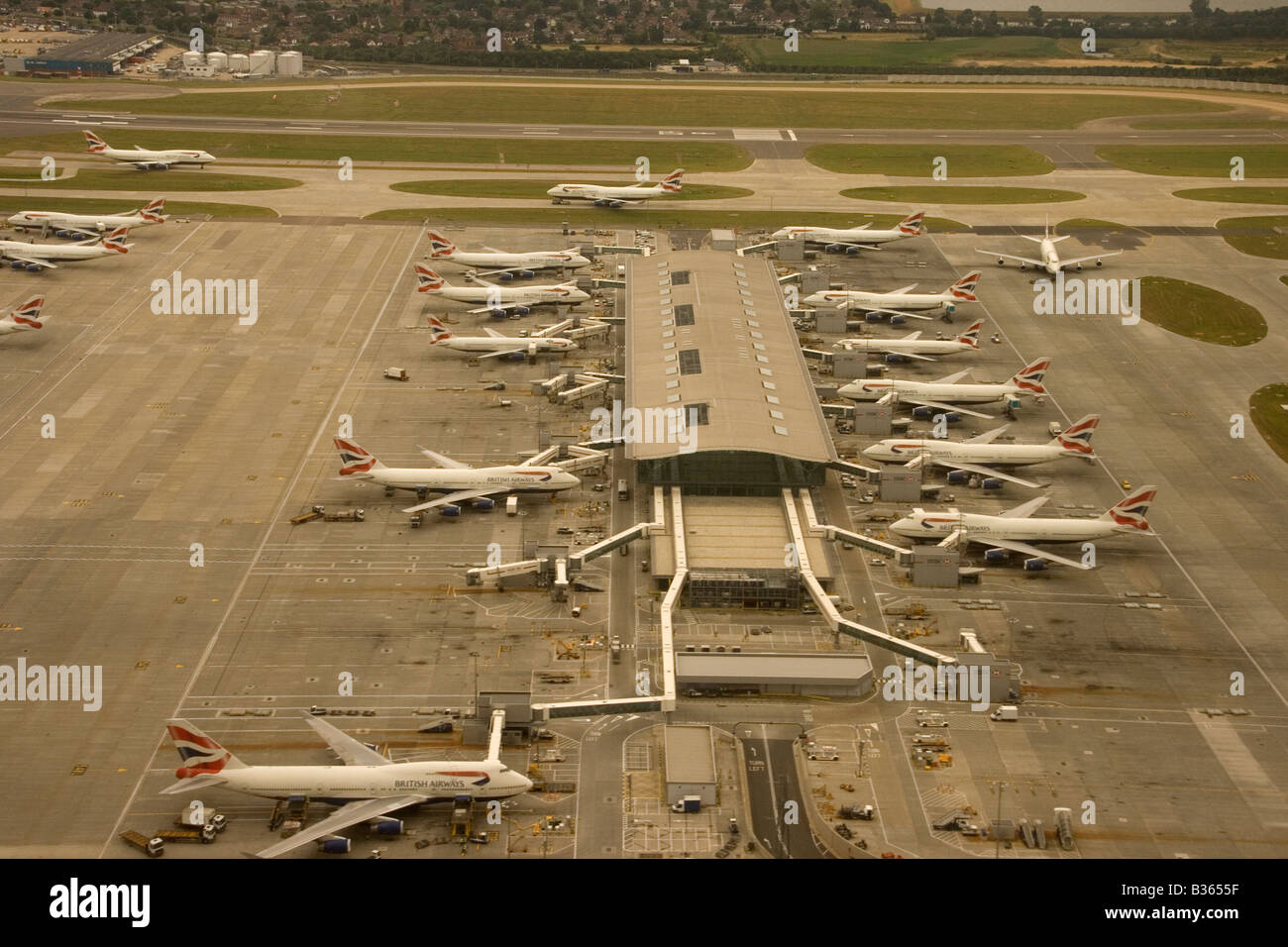 Terminal 5 Heathrow Stock Photo Alamy