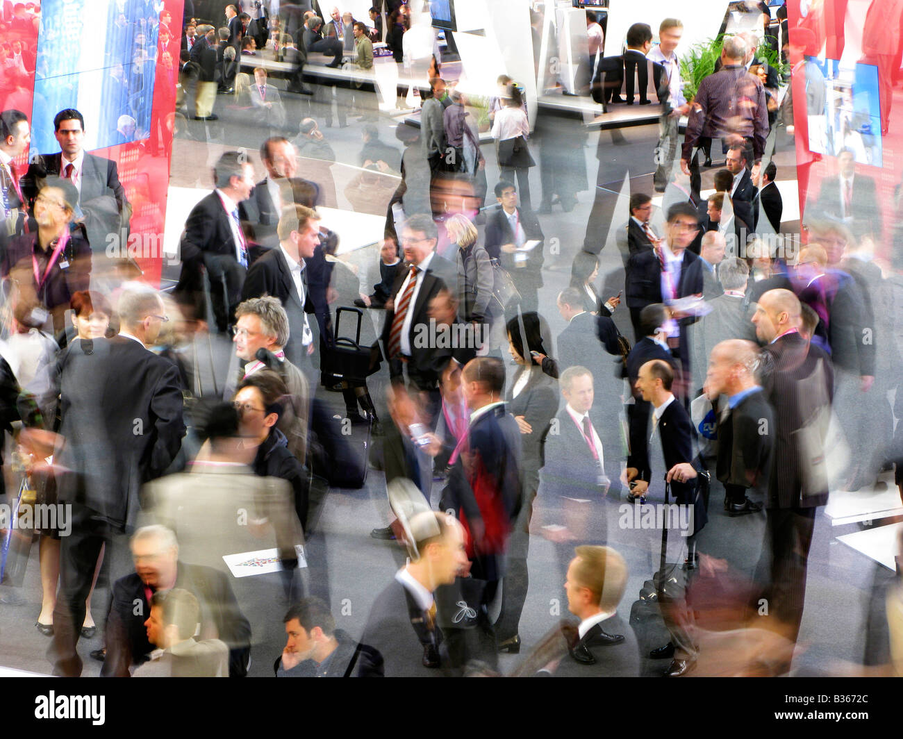 business people crowd Stock Photo