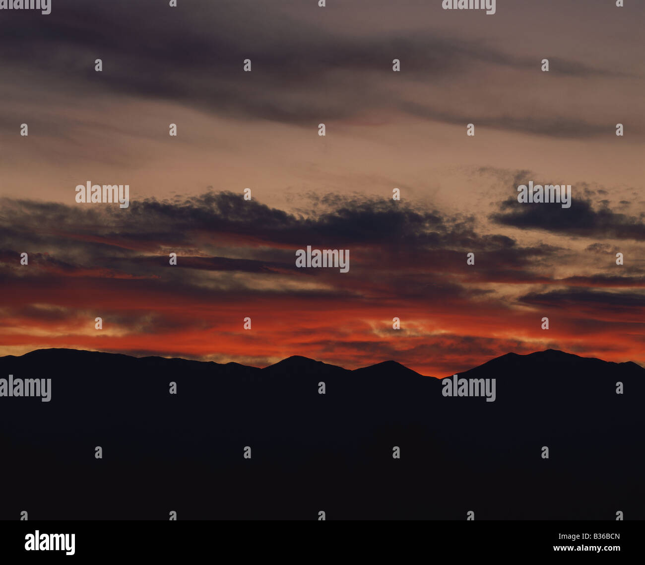 Death Valley at sunset Stock Photo - Alamy