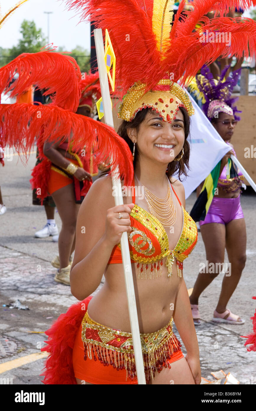 Caribana  Carnival in Toronto Canada Stock Photo