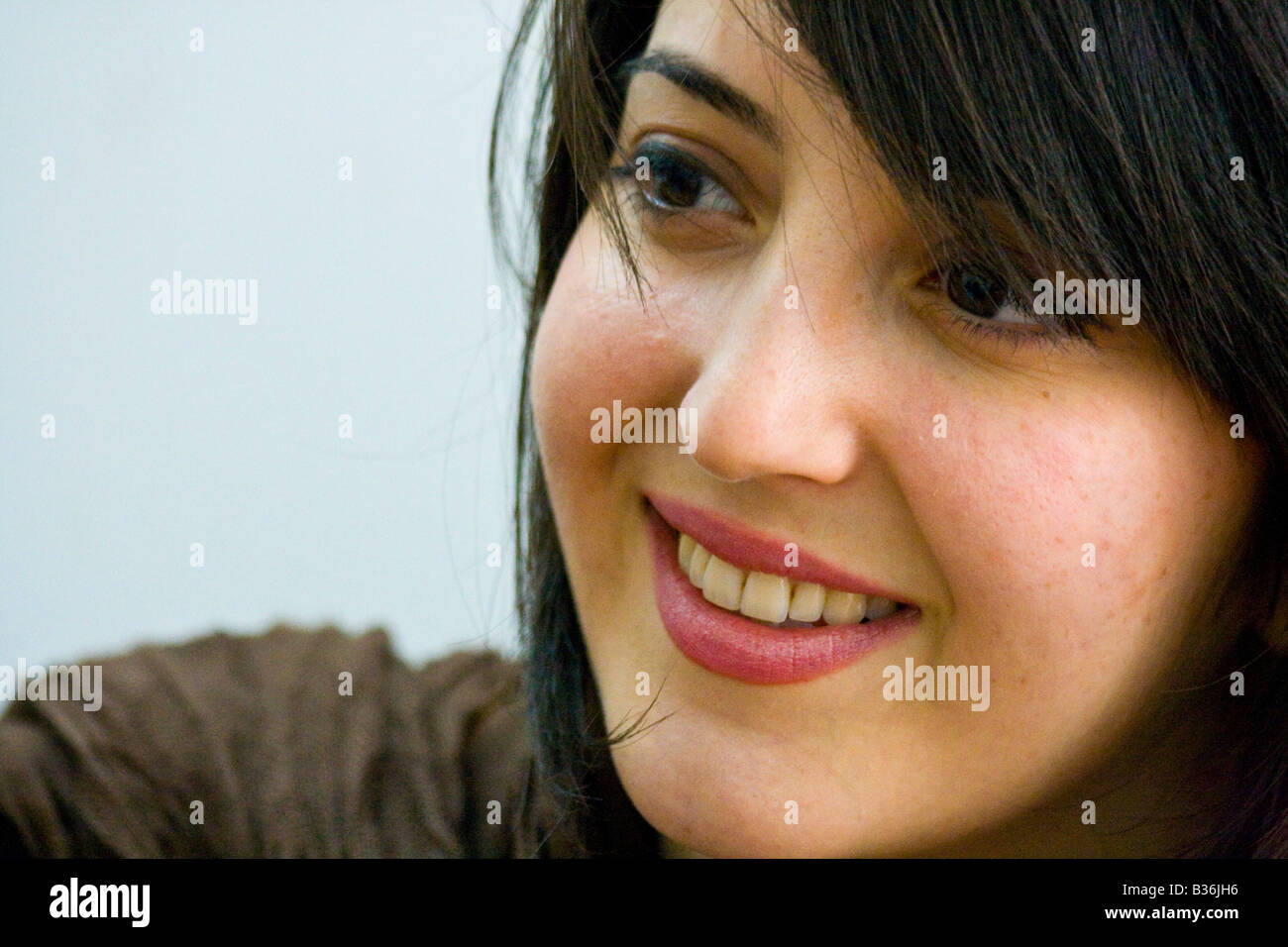 Young Muslim Woman in Tehran Iran Stock Photo