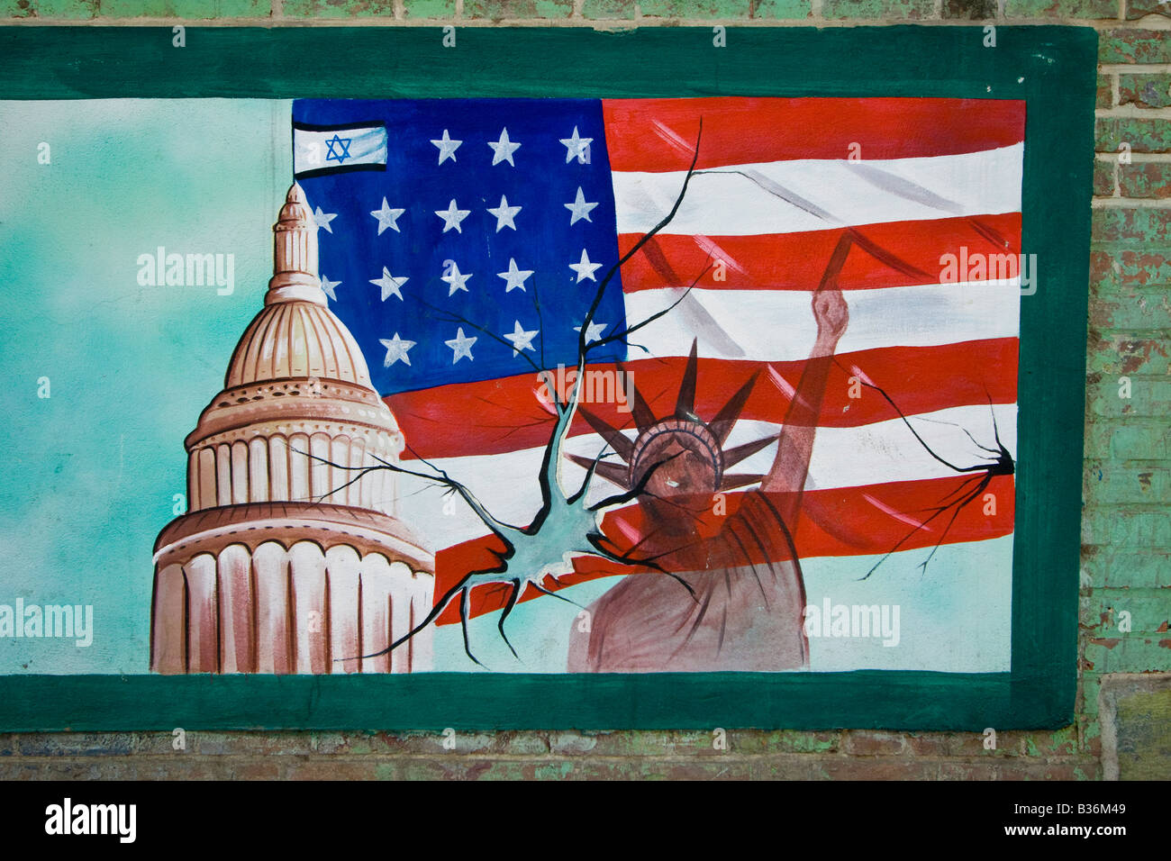 American flag iranian in hi res stock photography and images Alamy