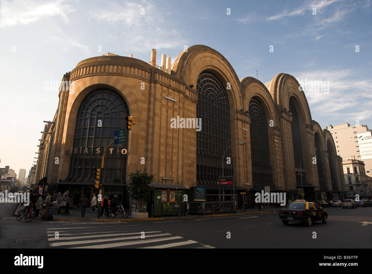 The Abasto shopping centre in Abasto in Buenos Aires, Argentina. Stock Photo