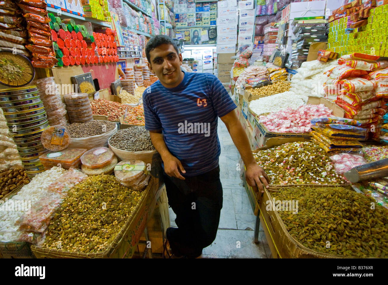 Dry Goods Store in Shiraz Iran Stock Photo - Alamy