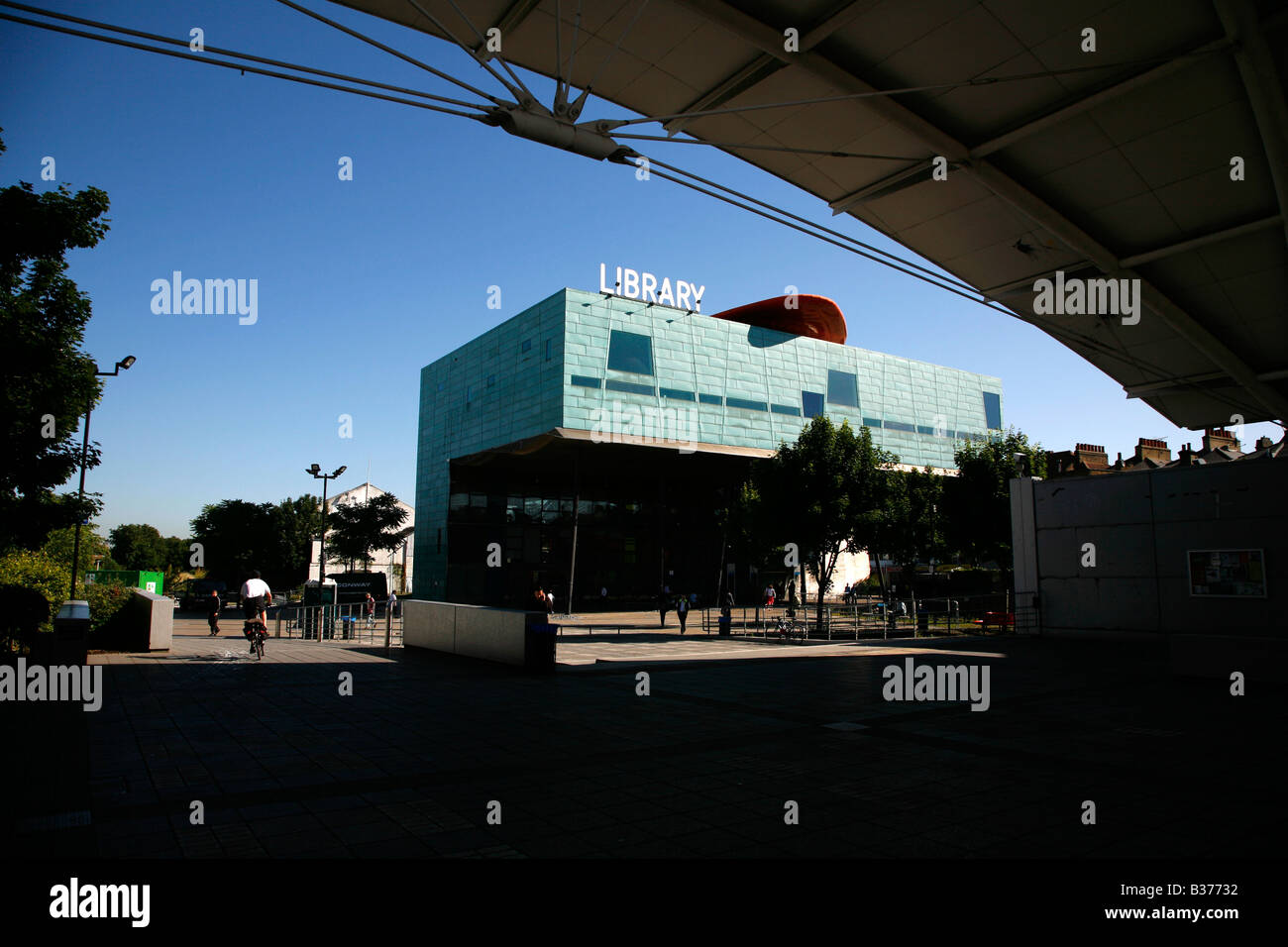 Peckham Library in Peckham, London Stock Photo Alamy