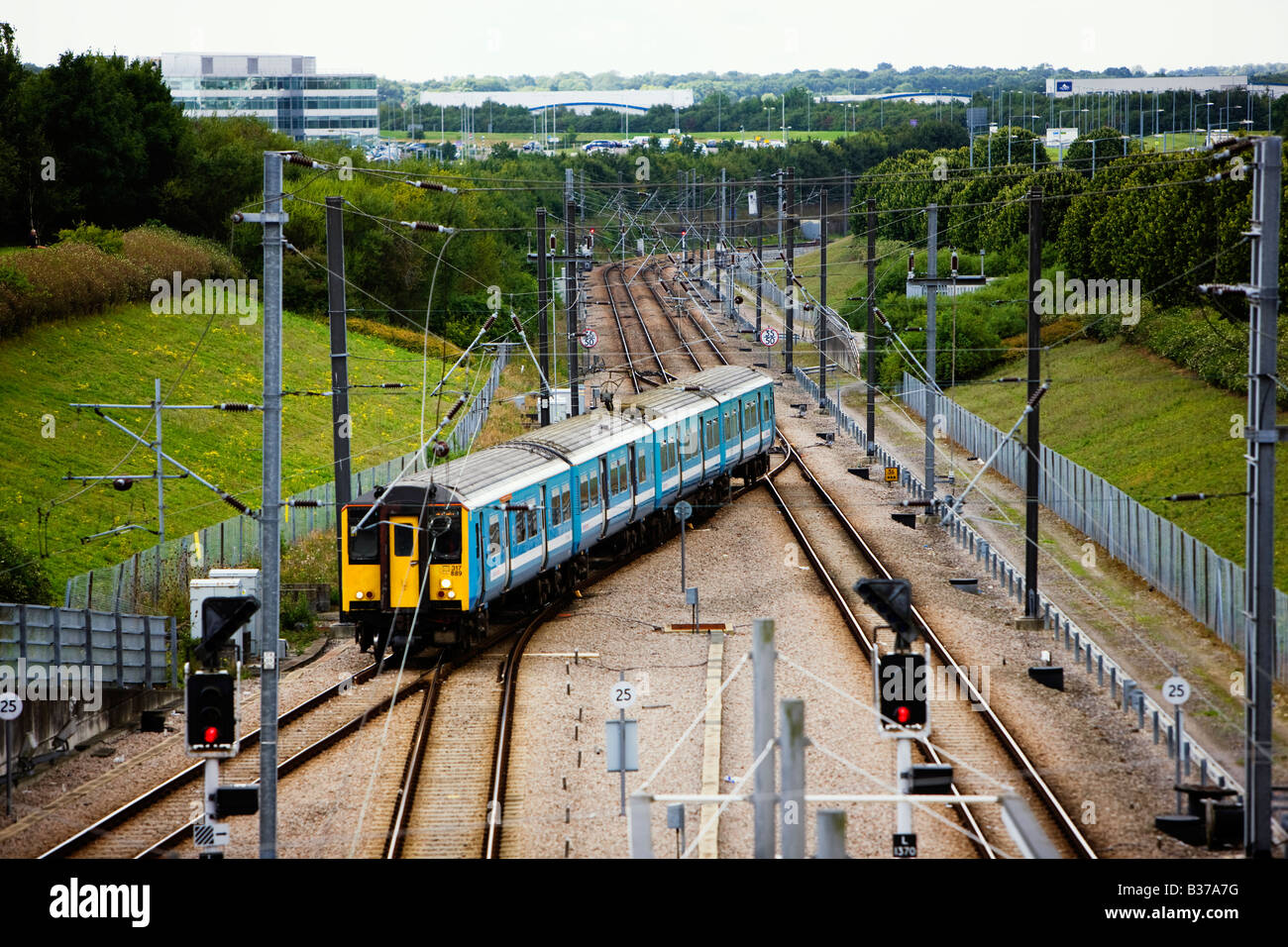 Stansted express train stansted airport hi-res stock photography and images  - Alamy