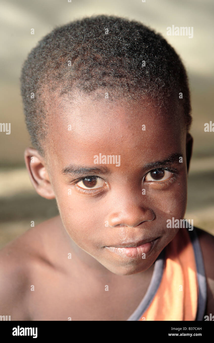 Happy poor african boy hi-res stock photography and images - Alamy