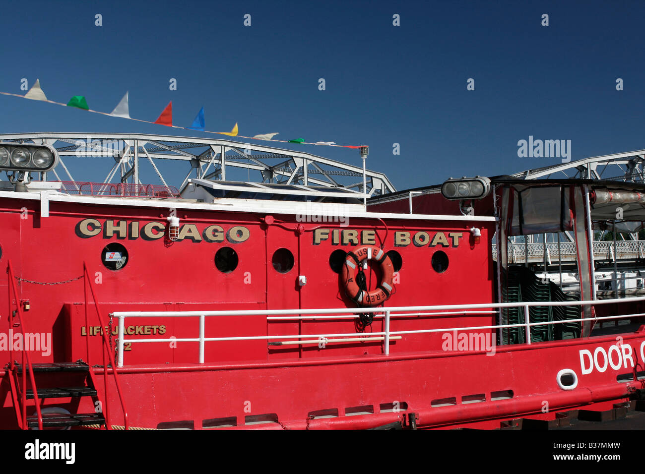 Chicago Fire Boat Maritime museum Sturgeon Bay Wisconsin Stock Photo Alamy