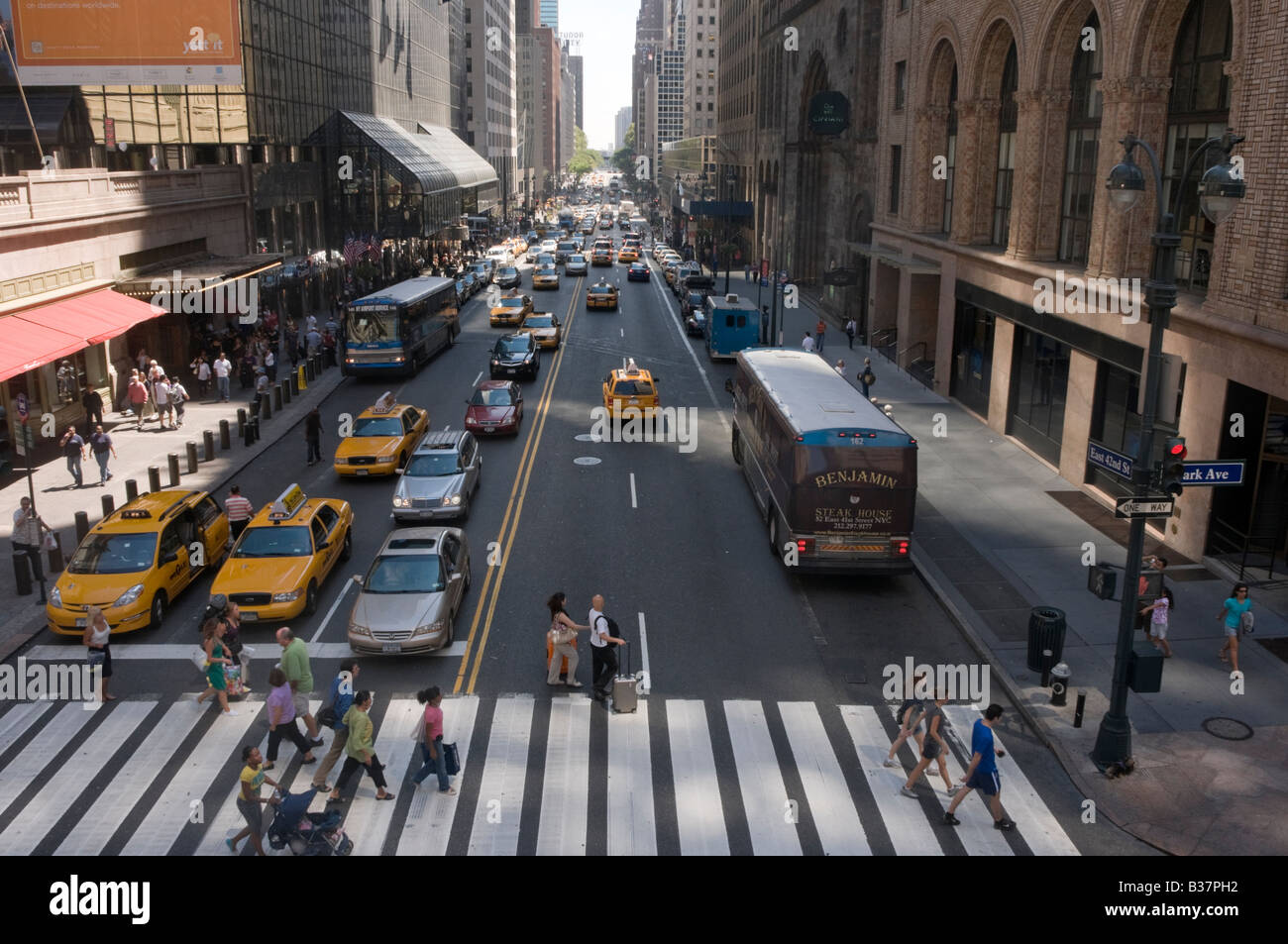 East Forty Second Street Stock Photo