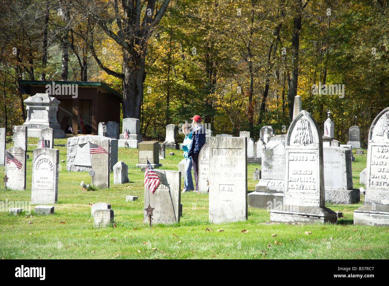 Cemetery Stock Photo