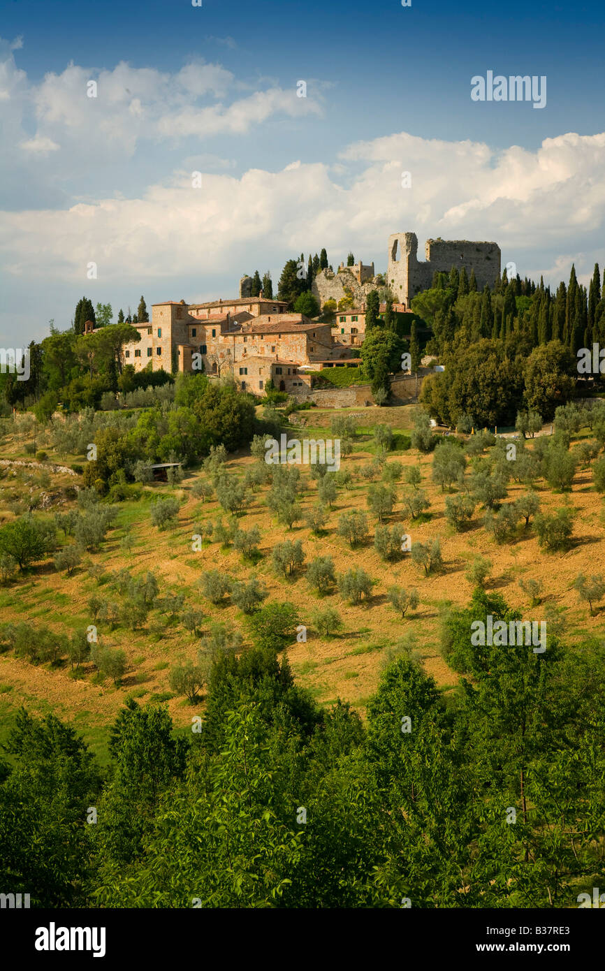 Italian Hill Top Village High Resolution Stock Photography and Images