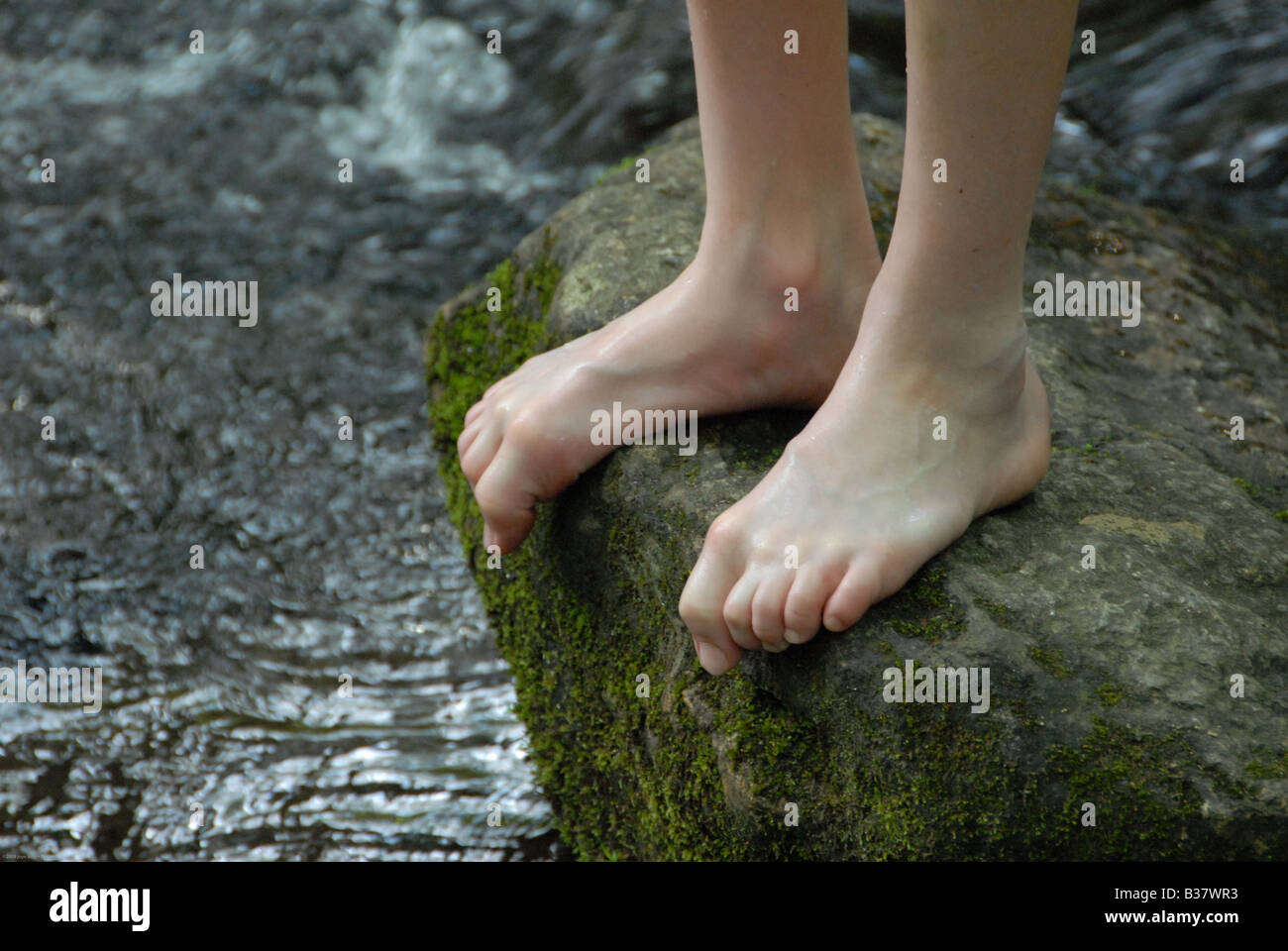 Curled toes hi-res stock photography and images - Alamy