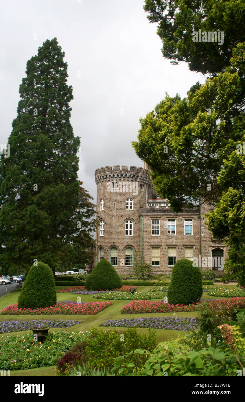 Cyfartha Castle and gardens Merthyr Tydfil Stock Photo Alamy