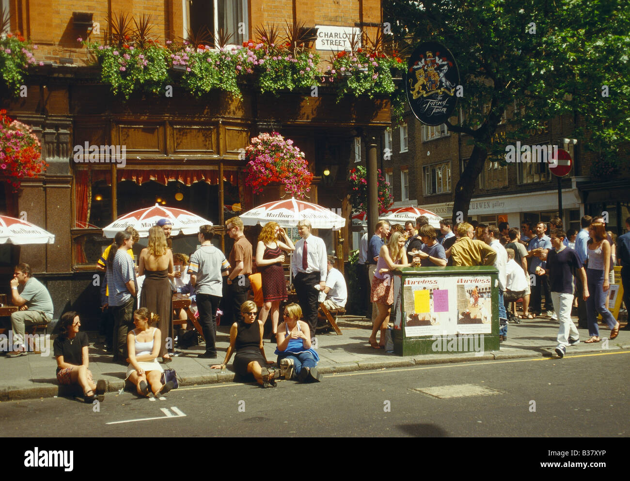 Cafes, West End Stock Photo Alamy