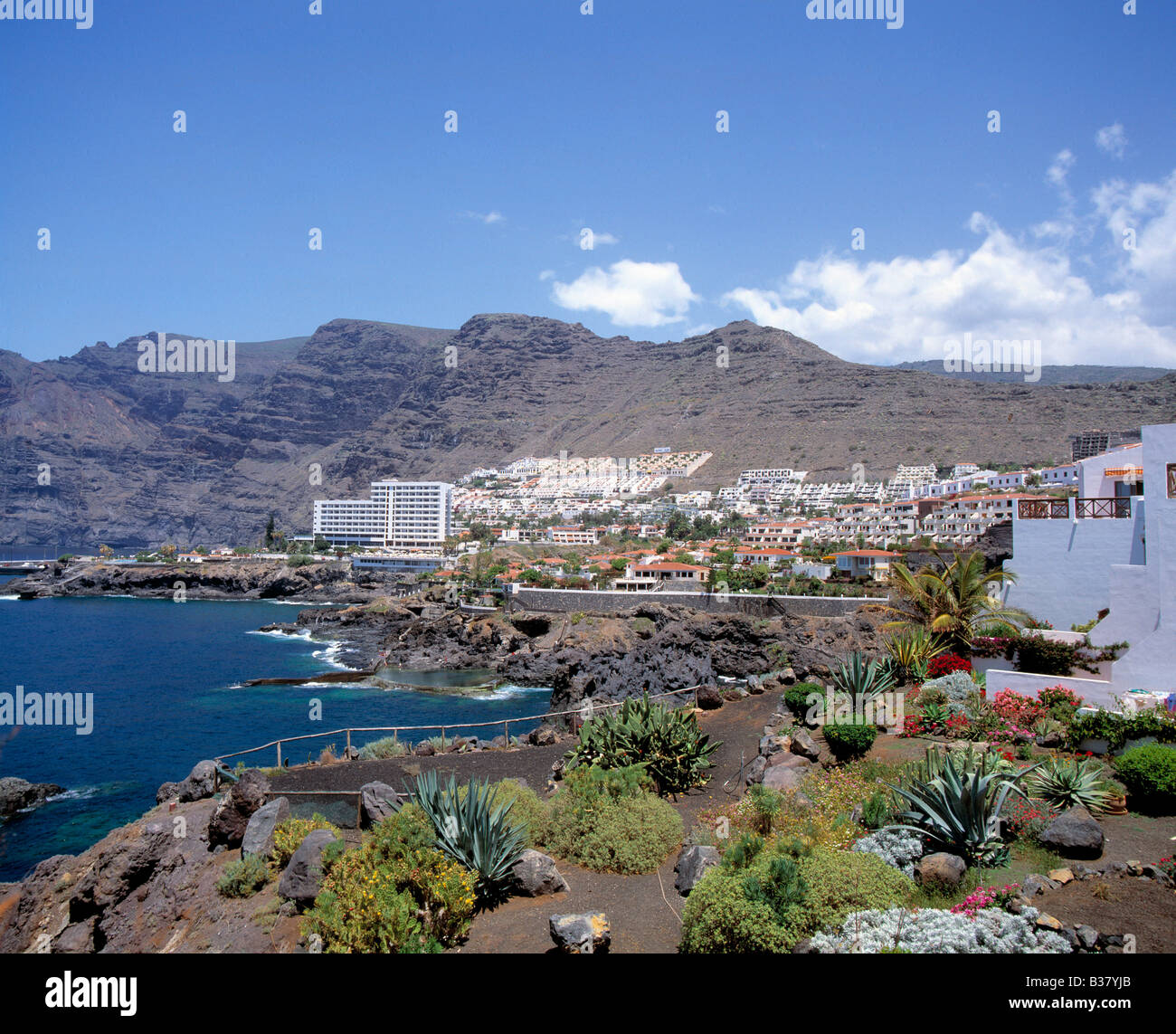 Tenerife, Los Gigantes Stock Photo