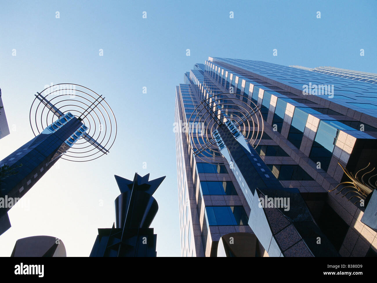 Tall downtown skyscrapers hi-res stock photography and images - Alamy