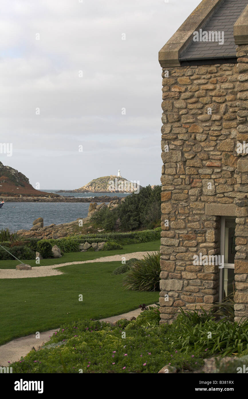St Martins on the Isle Hotel on St Martins Scilly Stock Photo Alamy