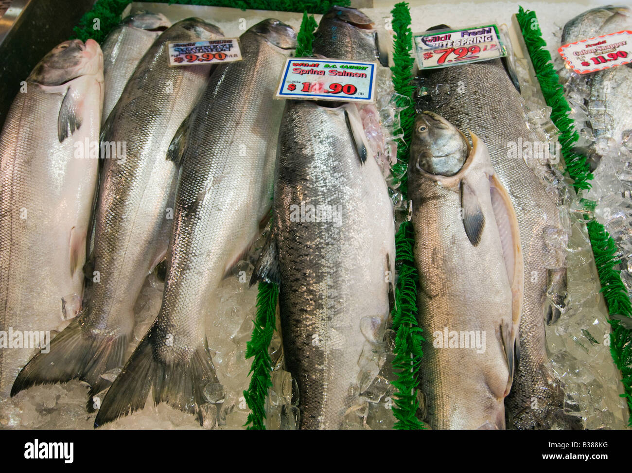 Vancouver fish market hires stock photography and images Alamy