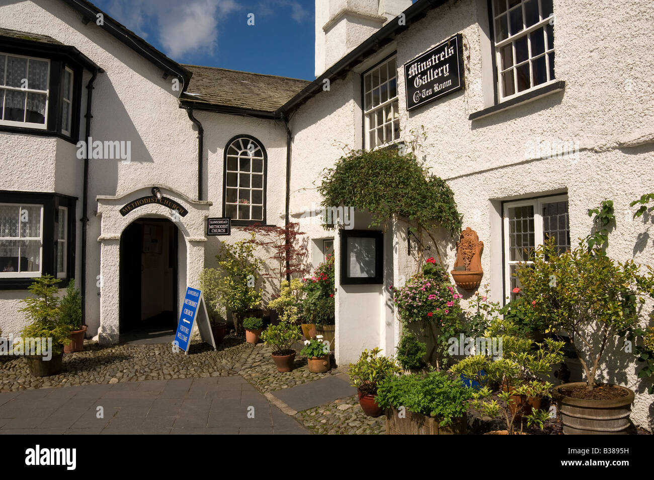 Methodist Church Hawkshead Cumbria England UK United Kingdom GB Great